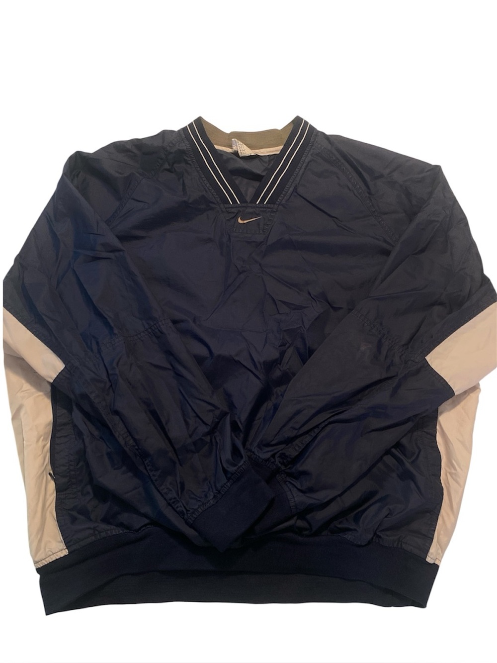 Vintage Nike V-Neck Windbreaker Pullover Jacket